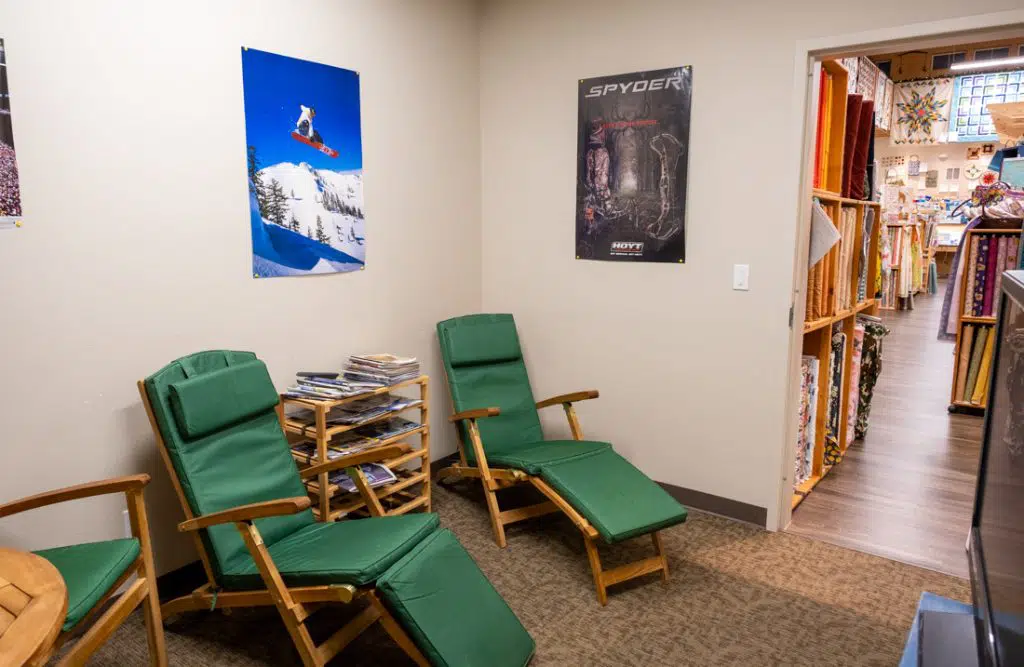 Quilting Bee Man Cave