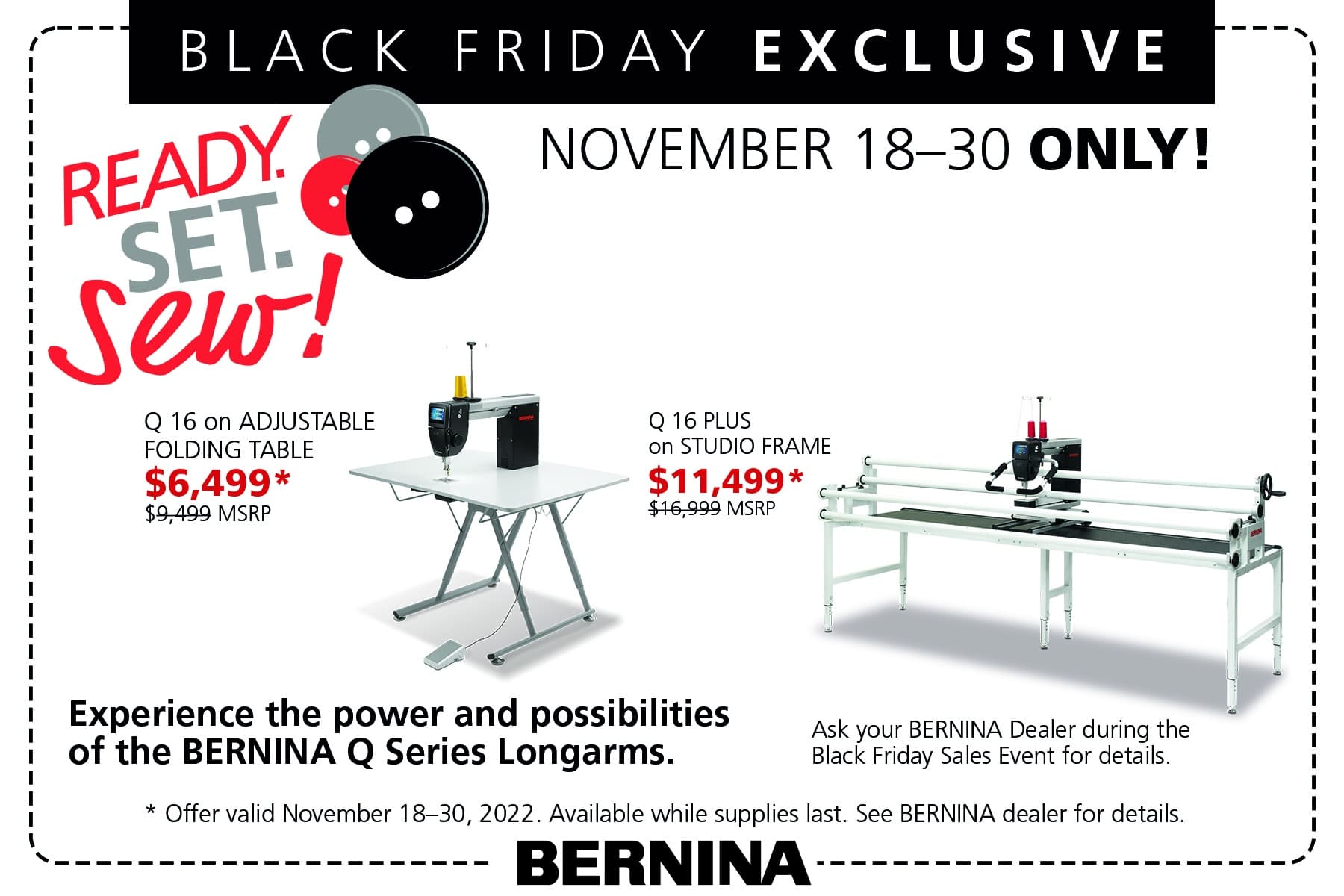 black friday sewing machines