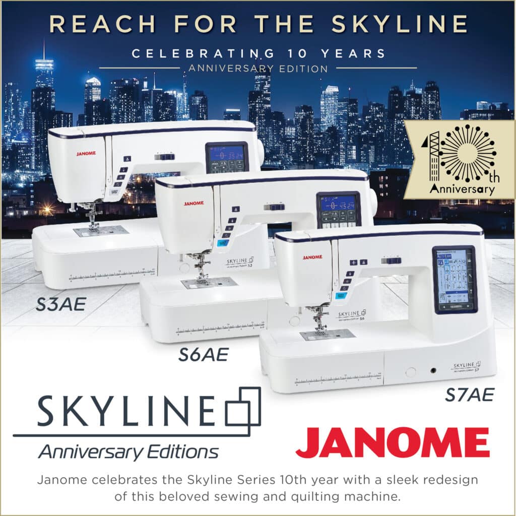 janome skyline anniversary editions