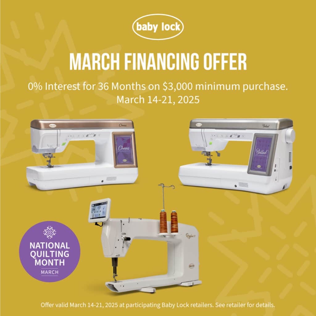 baby lock financing