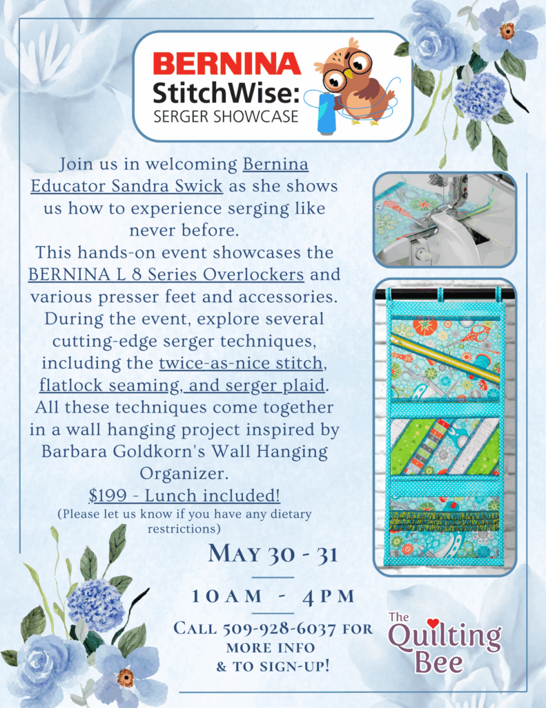 bernina stitchwise event