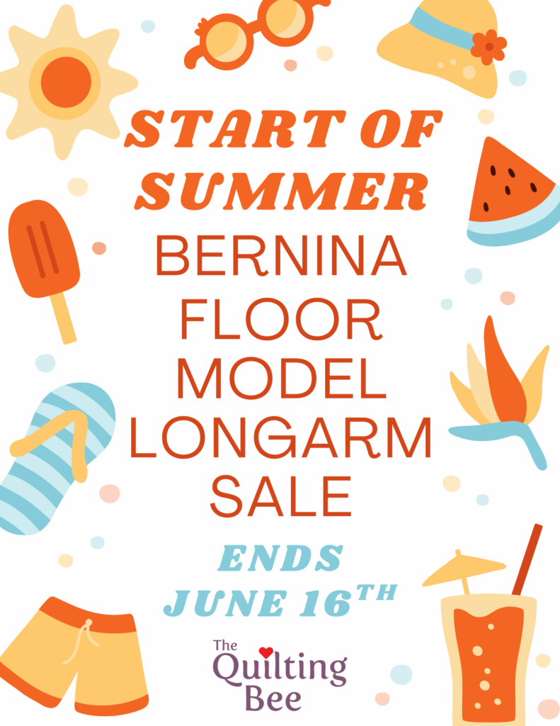 bernina longarm sale