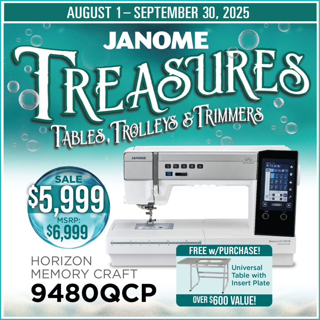 janome sewing machine sale